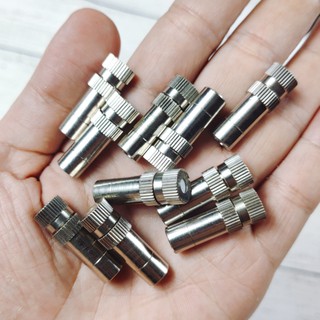 15 Béc phun sương inox chân cắm nhanh 8mm
