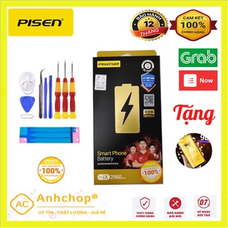 Pin pisen iphone dung lượng cao dùng cho iphone 6g /6p /6s /6sp /7g /7p /8g /8p /x /xr /xmax