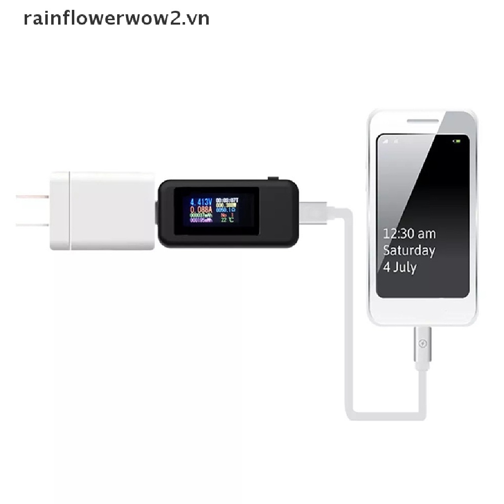 Máy đo điện áp USB Type-c 10 trong 1