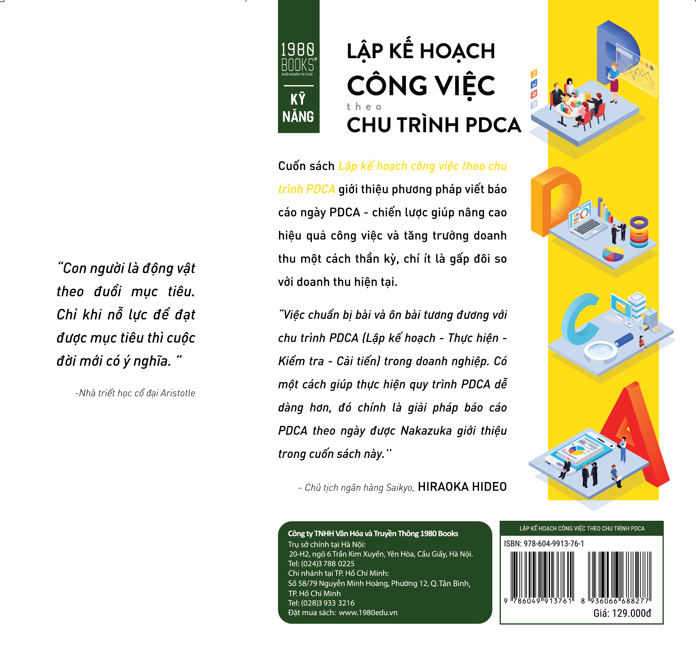 Sách - Lập Kế Hoạch Công Việc Theo Chu Trình PDCA