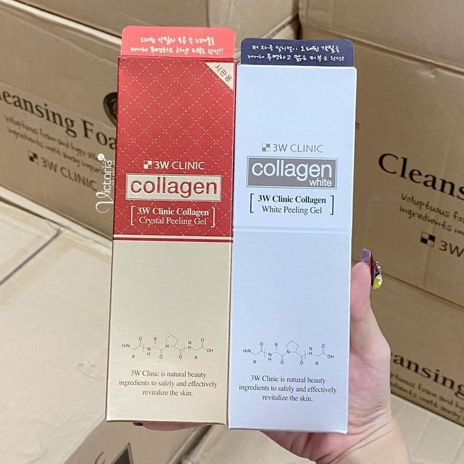 Gel tẩy tế bào chết 3W Clinic Premium Placenta Soft Peeling Gel