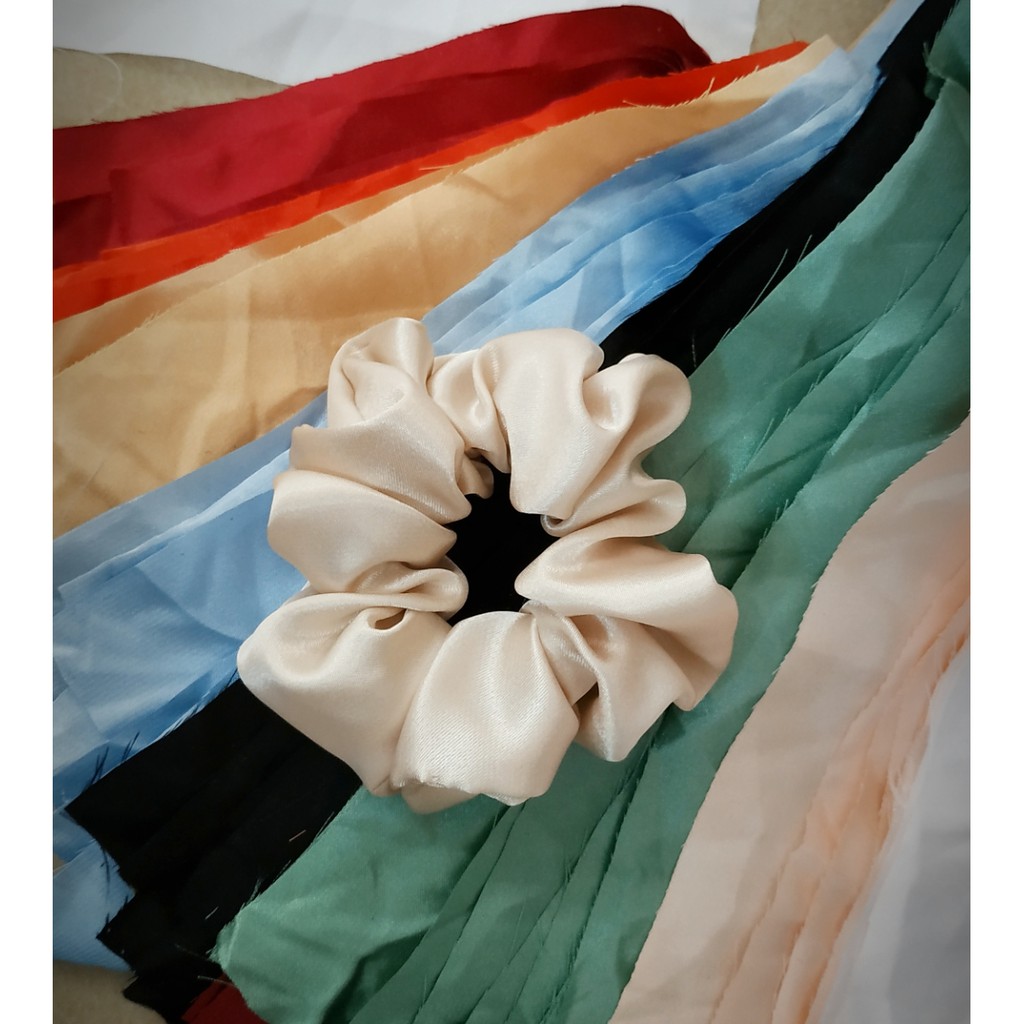 Cột tóc Scrunchies (Phi Bóng) 32 Màu