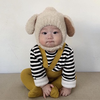 Mũ len lông cừu cho bé cực ấm áp