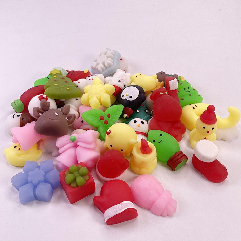 Set 24 / 48 Đồ Chơi Bóp Tay Hình Ông Già Noel