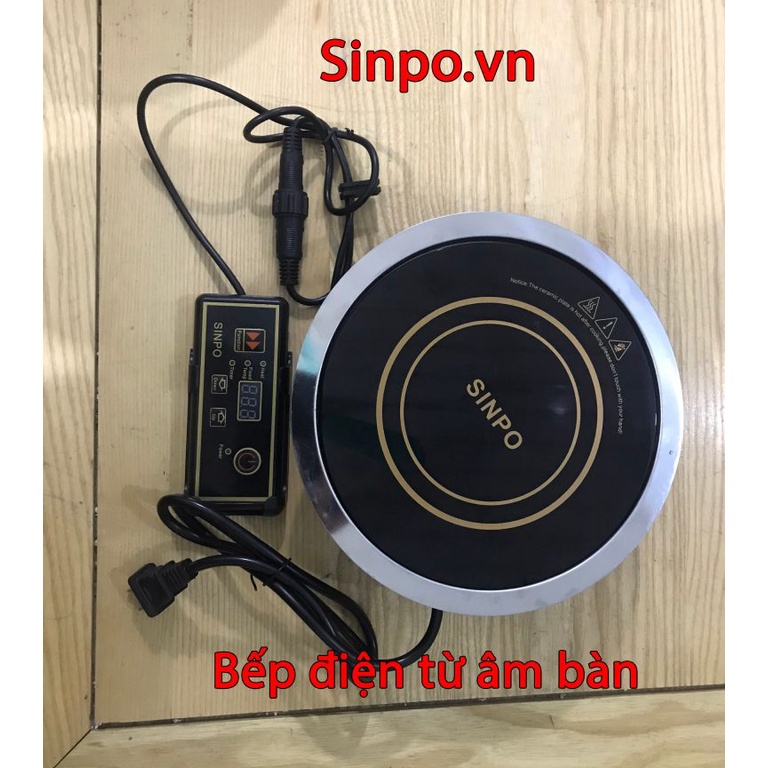 Bếp từ lẩu âm bàn tròn SINPO chuyên dùng cho nhà hàng công suất 2000W