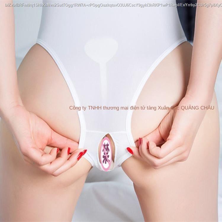 tất cả các kích thước lớn cao ngã ba mở một mảnh phù hợp với nữ đồ lót khiêu dâm sexy hở đáy quần pyjama phối cảnh cám d