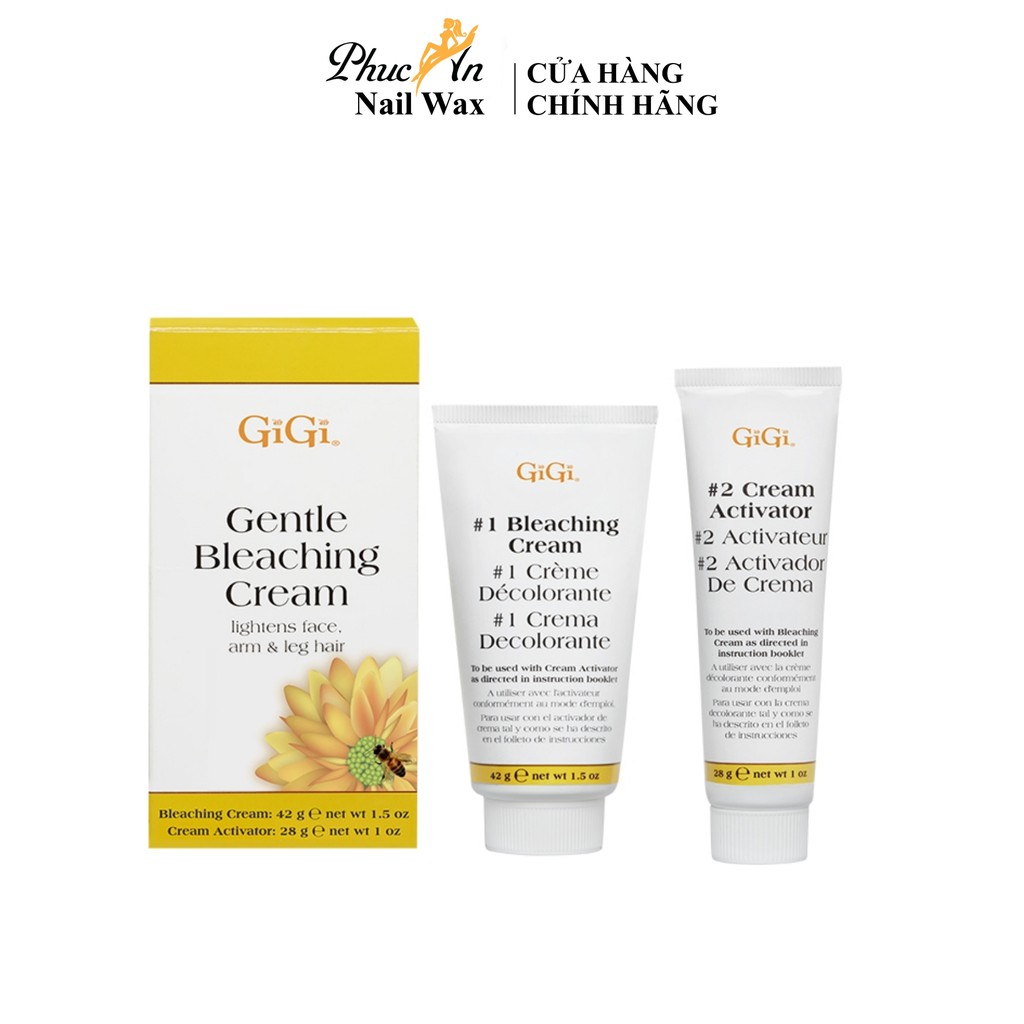 Kem Nhạt Màu Lông GiGi Gentle Bleaching Cream Chính Hãng , Phúc An Nail Wax GiGi.0440 | BigBuy360 - bigbuy360.vn