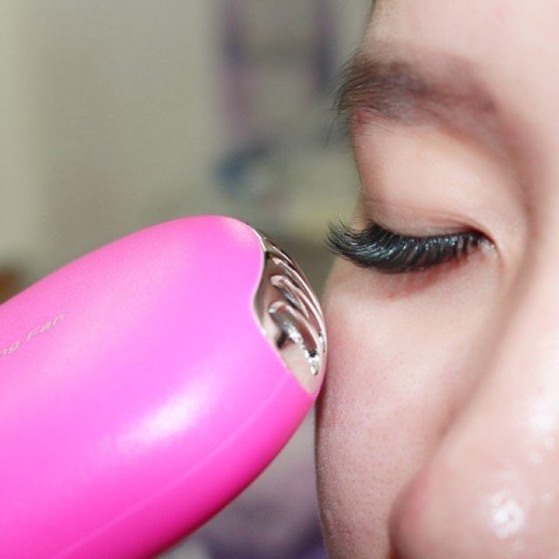 Quạt Thổi Mi Chống Cay Mắt, Mau Khô Có Gương Và Sạc Mẫu Mới