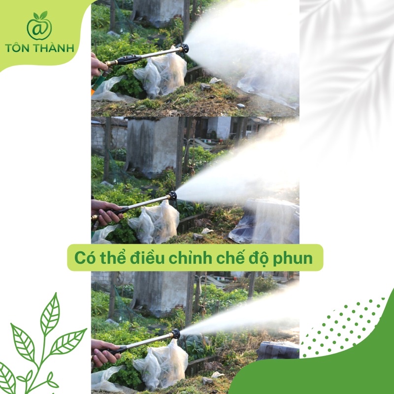 CẦN XỊT BÉC LOA ĐEN TIA SỨ DÀI 30CM 53CM 90CM MẪU MỚI CẦN PHUN TƯỚI CÂY PHUN THUỐC
