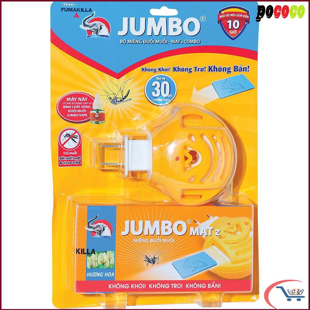 Bộ miếng đuổi muỗi Jumbo Matz hương hoa