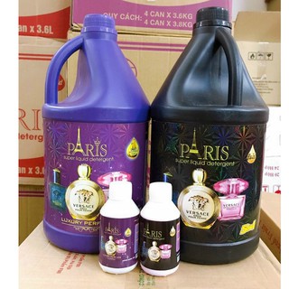 Nước Giặt PARIS 3,8 kg Hương Nước Hoa 2 Màu