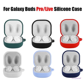 Vỏ Bảo Vệ Hộp Sạc Tai Nghe Không Dây Samsung Galaxy-Buds Pro/Live Chất Liệu Silicon Mềm Chống Rơi Có Thể Giặt