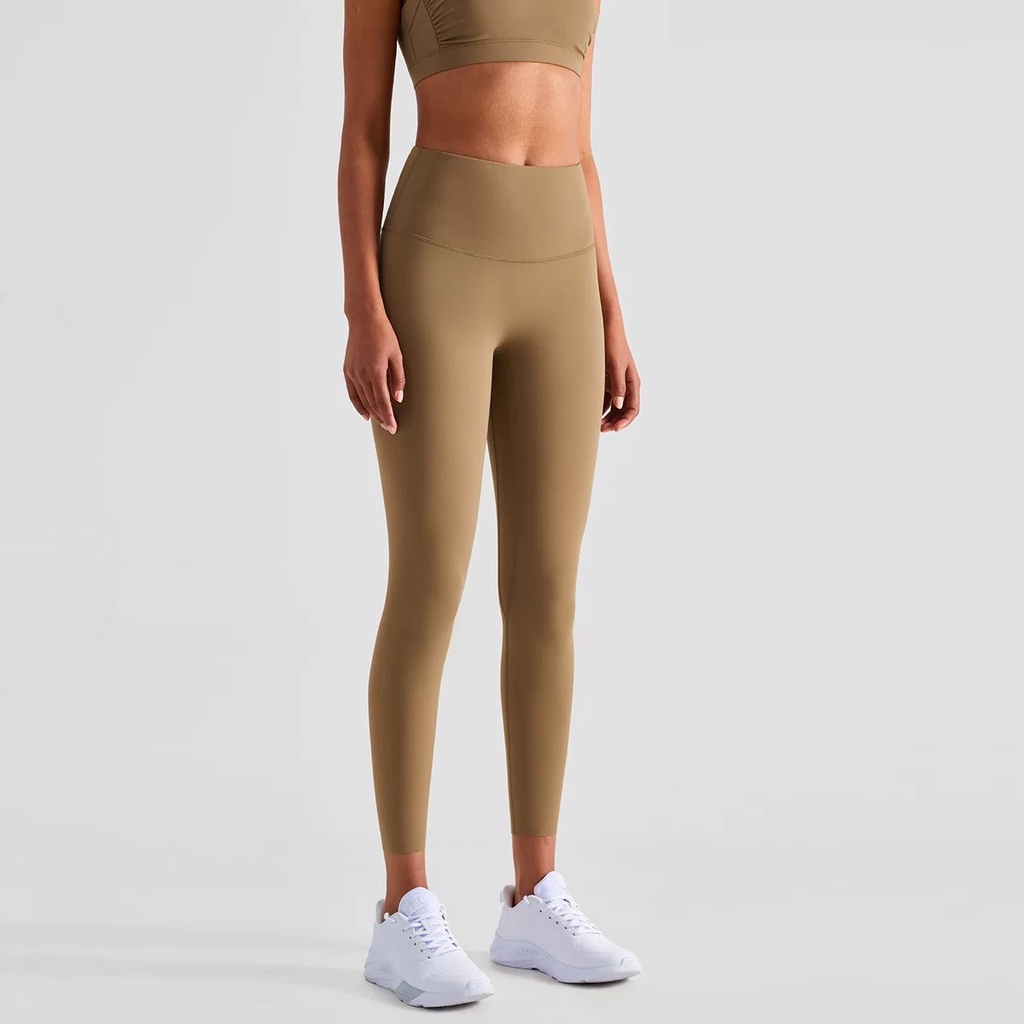 Quần legging thể thao Hoppe Fumeng thiết kế lưng cao