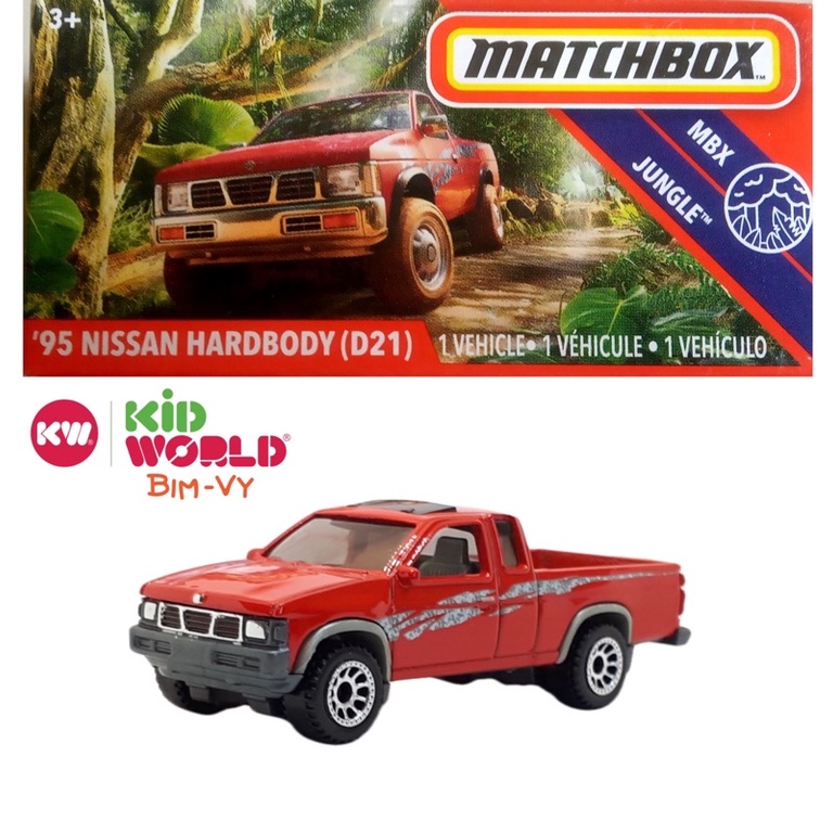 Xe mô hình Matchbox Box '95 Nissan Hardbody (D21) 62/100.