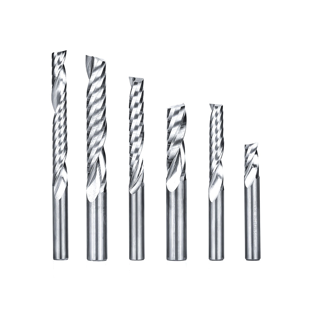 1 Mũi Khoan Xoắn Ốc 6mm 8mm Chuyên Dụng Cho Vật Liệu Gỗ acrylic