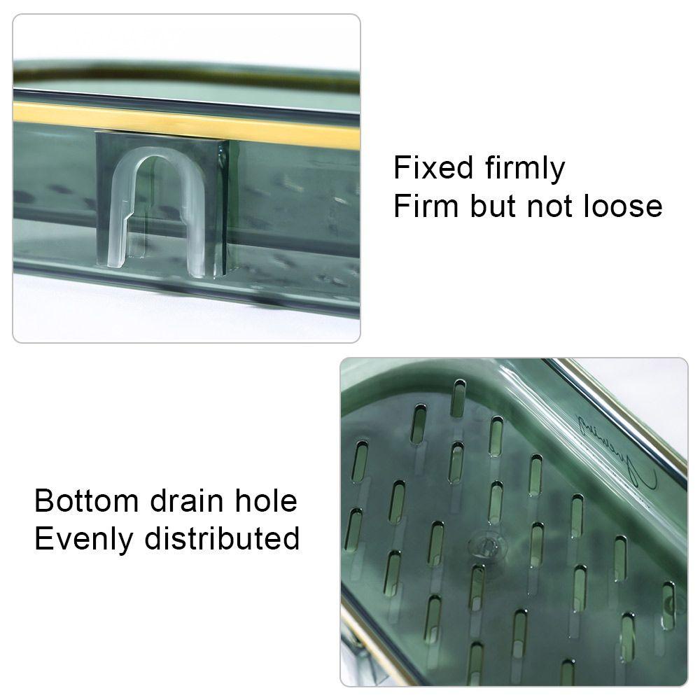 KUNHEV Giá Đỡ Xà Phòng Gắn Tường Tự Dính Thiết Kế Sáng Tạo