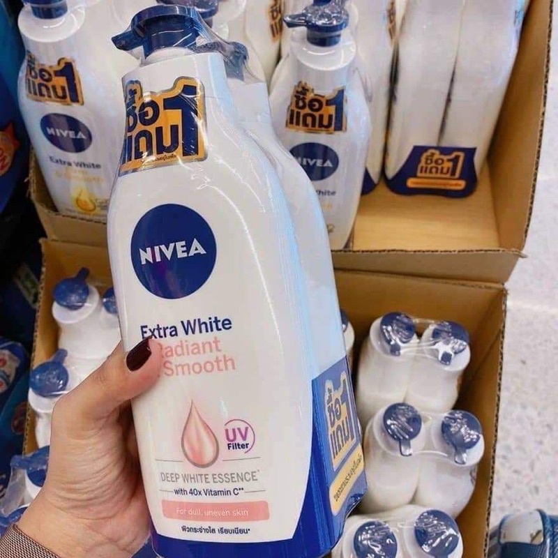 Sữa Dưỡng Thể Trắng Da NIVEA Extra White Thái Lan 600ml