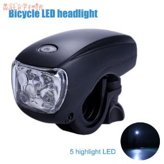 Đèn pin 5 bóng led 3 chế độ gắn đầu xe đạp