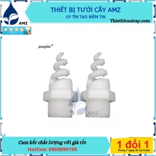 Béc phun xoắn ốc phi 21mm nhựa