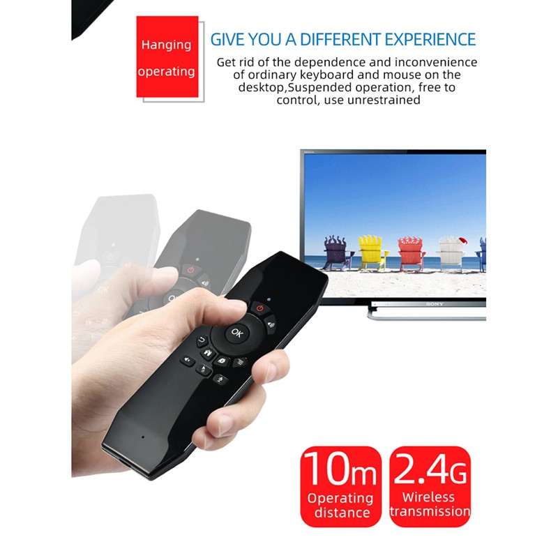 Chuột Bay T5 Điều Khiển Bằng Giọng Nói 2.4g Cho Mac Smart Tv Tv Box Pc