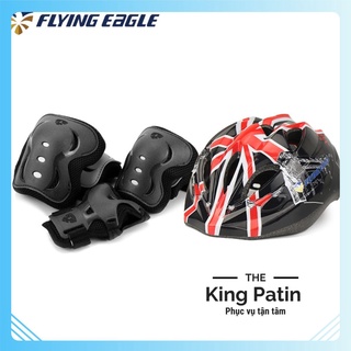 Fullbox bảo hộ chân tay, mũ bảo hộ chính hãng flying eagle