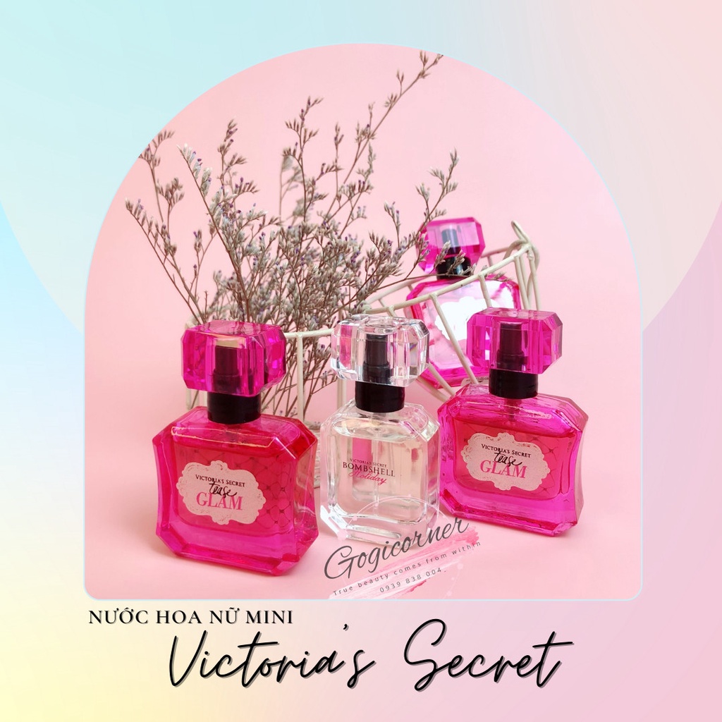 NƯỚC HOA NỮ VICTORIA’S SECRET MINI 7,5ML TÁCH SET