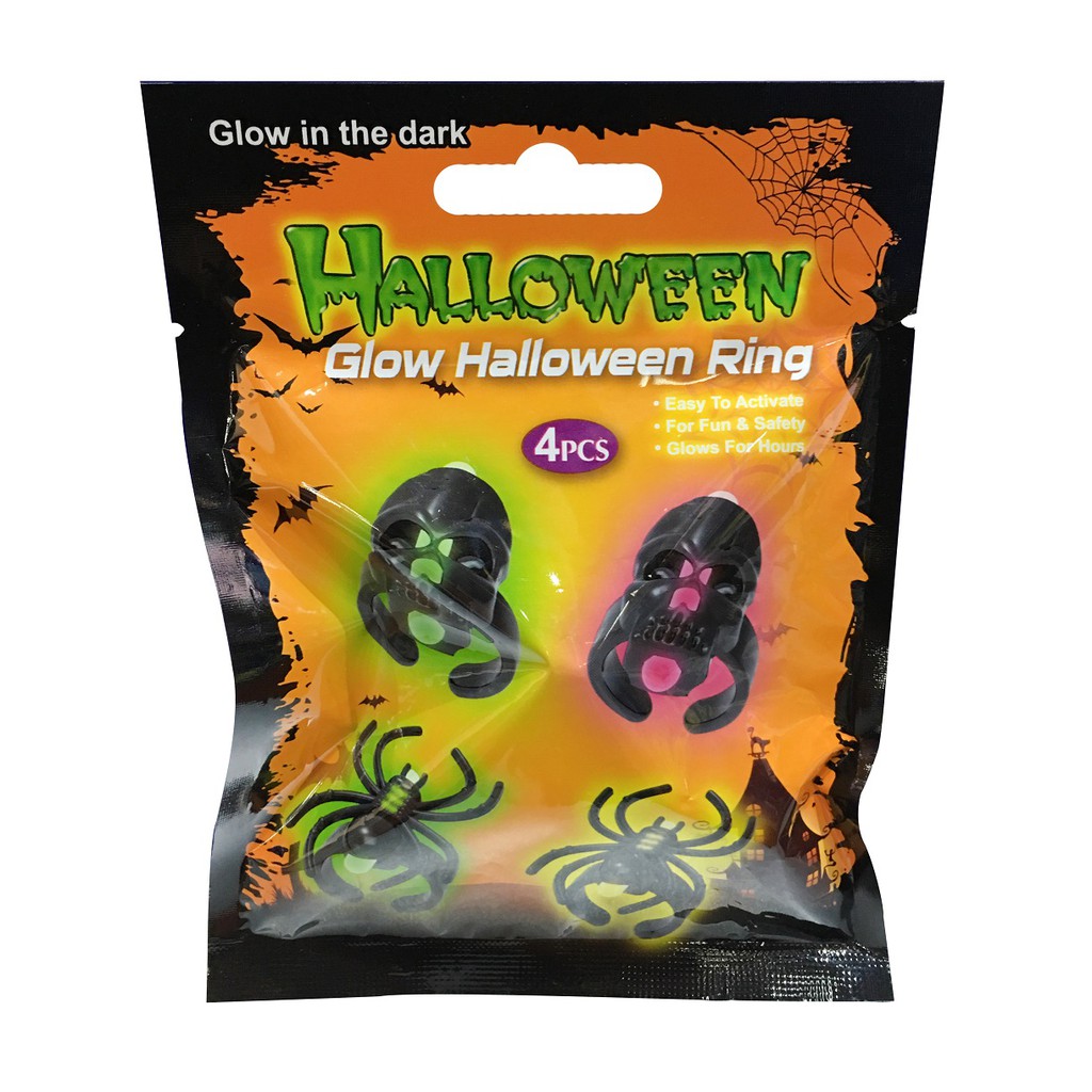 Nhẫn phát sáng Halloween Uncle Bills UH00028