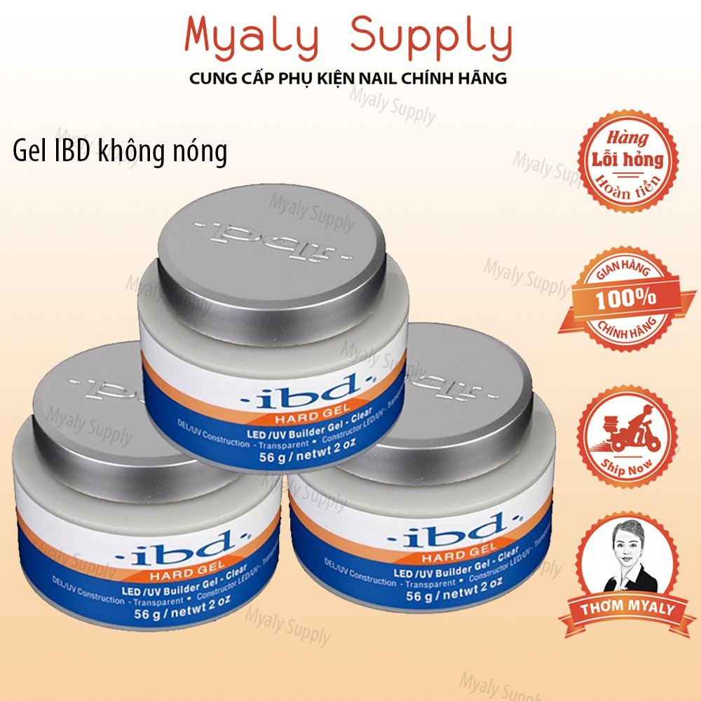 Gel IBD Không Nóng Chính Hãng Gel IBD lạnh 56g