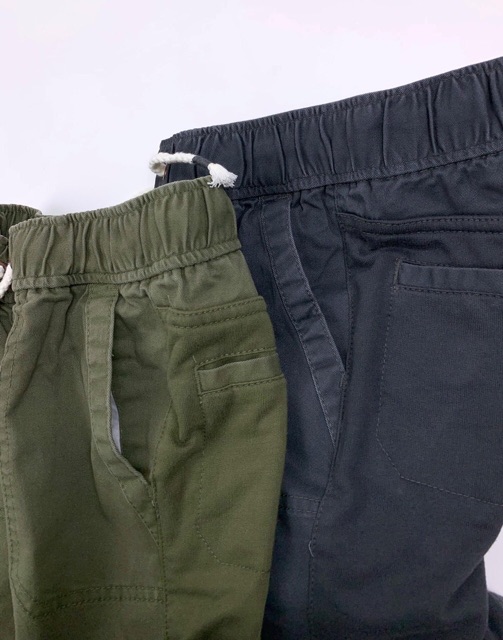 Quần shorts KaKi phối cho Bé Trai 16kg - 50kg