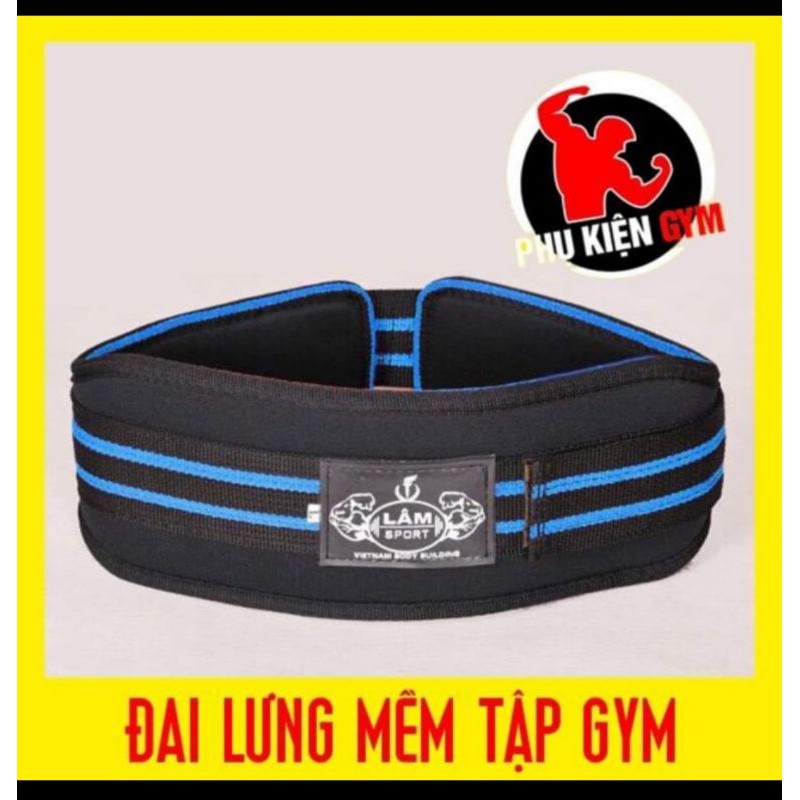 Đai lưng tập gym lâm sport