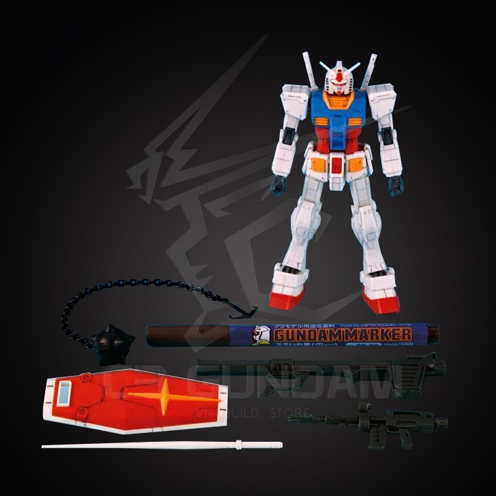 MÔ HÌNH GUNDAM BANDAI HG 1/144 GUNPLA STARTER SET VOL 2 RX-78-2