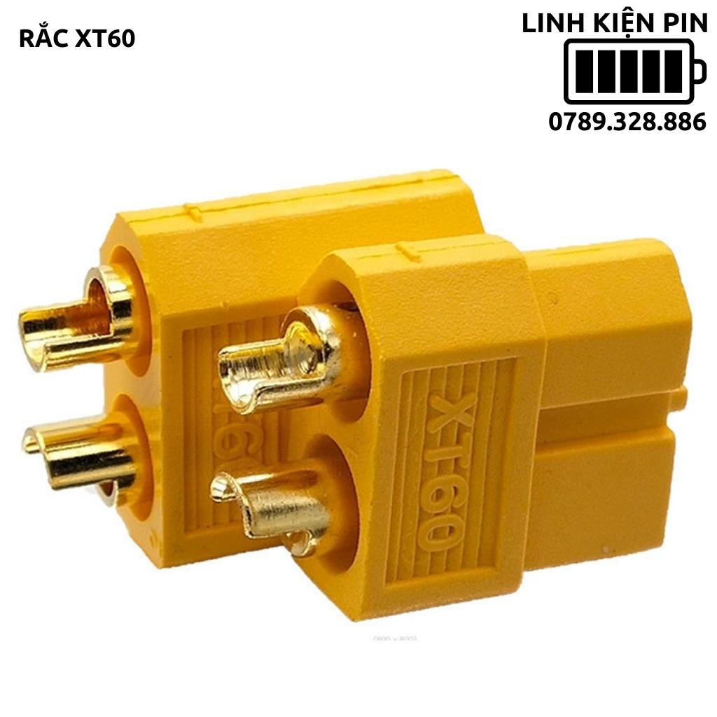 Jack xt60 đồng nguyên chất chịu tải cao loại thường