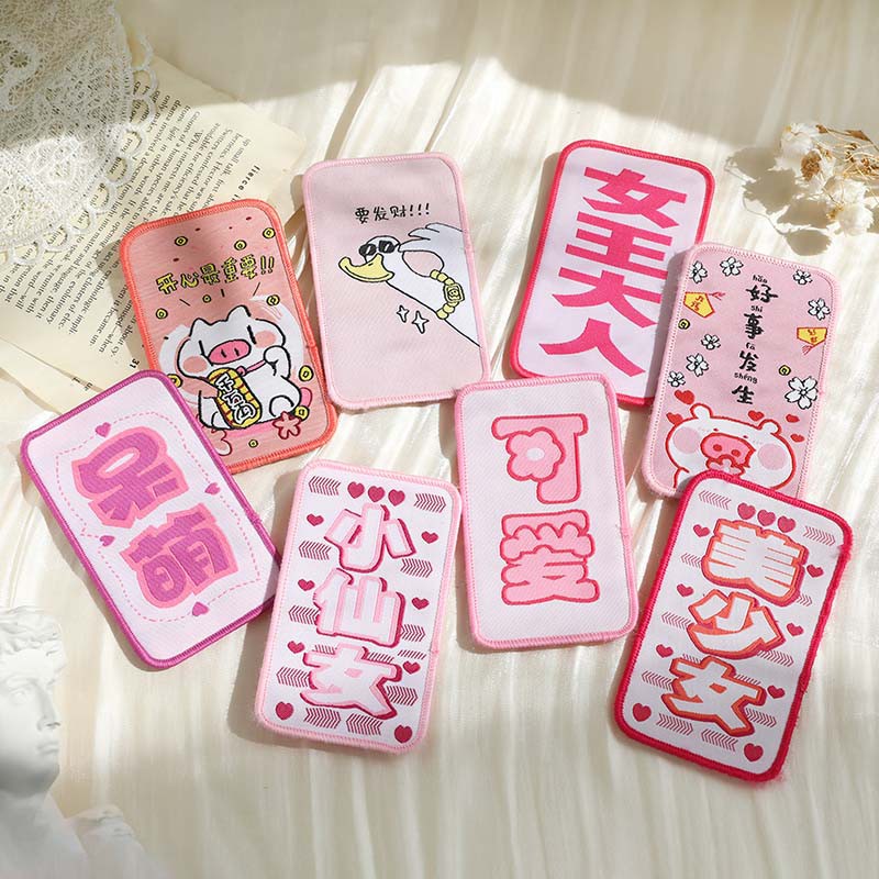 Miếng Dán Tóc Mái Ngang Dễ Thương Cho Nữ
