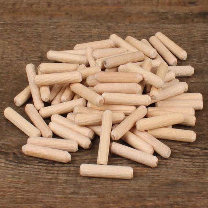 Chốt gỗ tròn ghép mộng 6 8 10mm