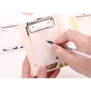 Kẹp tài liệu mini kèm giấy note