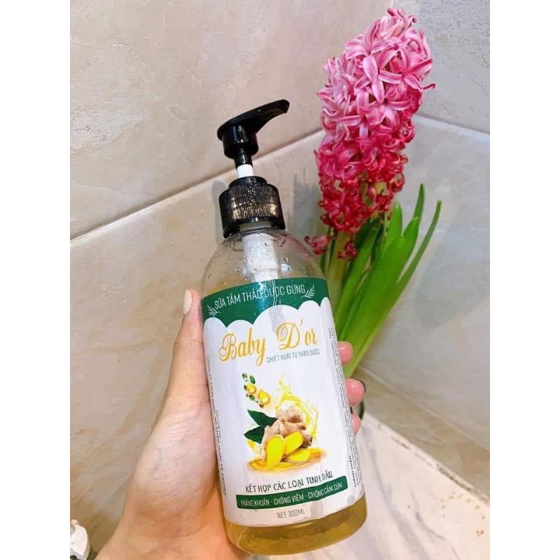 [sỉ và lẻ] Sữa tắm thảo dược Gừng chiết suất thiên nhiên hàng công ty,đề phòng cảm cúm | BigBuy360 - bigbuy360.vn