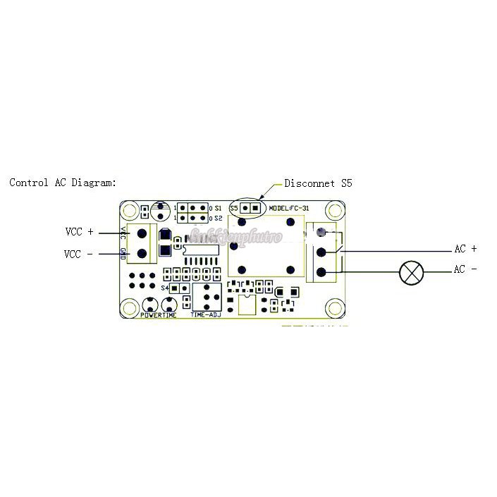 Mạch Tạo Trễ 2 Chế Độ Đóng Ngắt Relay 0.13 - 3700 Giây