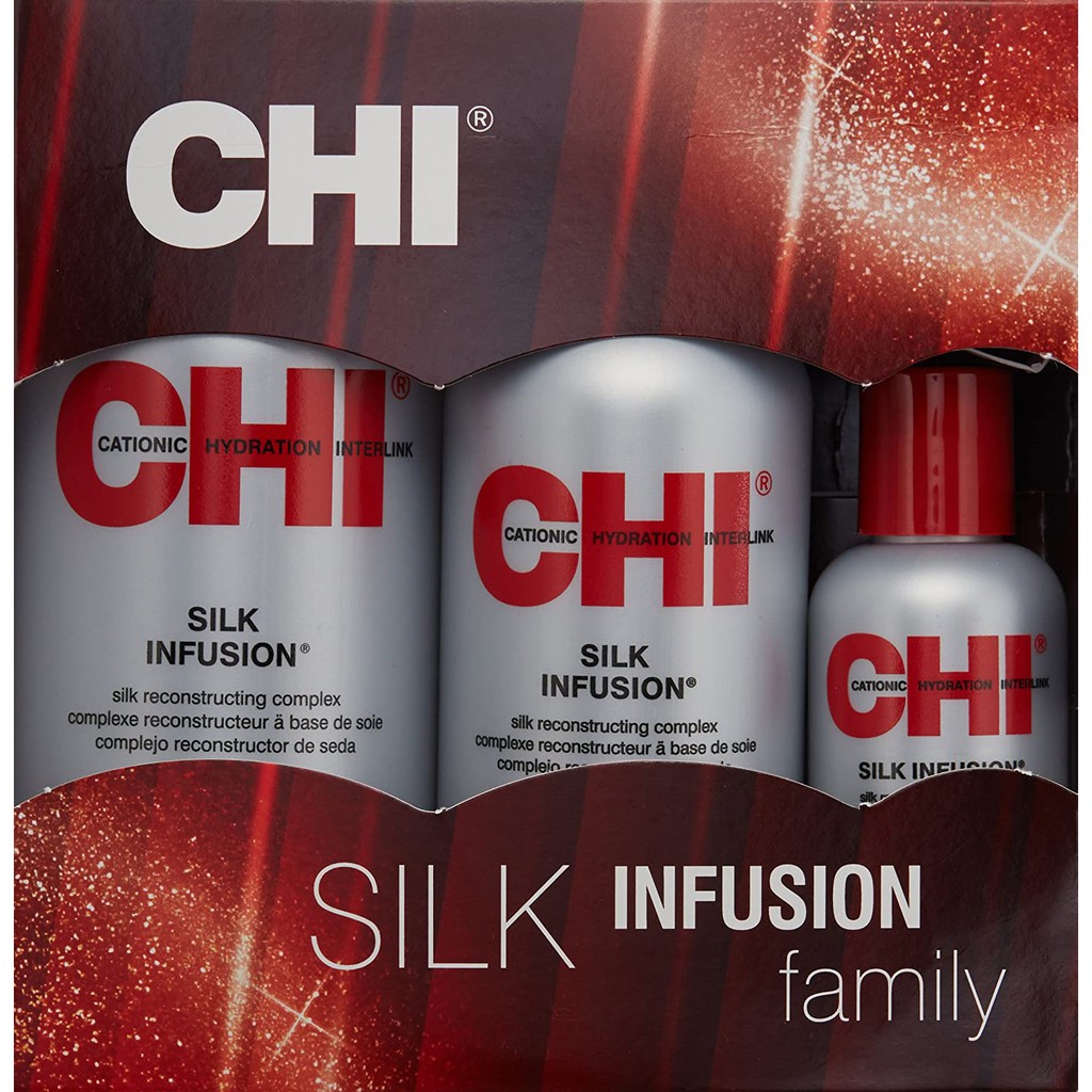 Tinh dầu dưỡng tóc CHI Silk Infusion từ Mỹ