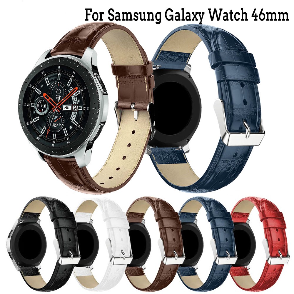 Dây đeo da thay thế cho đồng hồ Samsung Galaxy Watch 46mm Gear S3