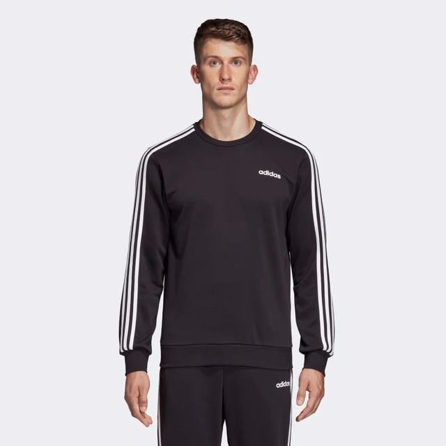 Áo Nỉ adidas NOT SPORTS SPECIFIC Essentials 3 Sọc Nam Màu đen DQ3083