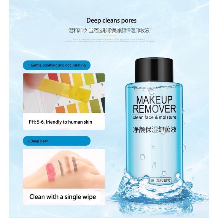 Nước tẩy trang Makeup Remover Images( tẩy sạch sâu chất bẩn. giúp da mịn màng, ngăn ngừa mụn)