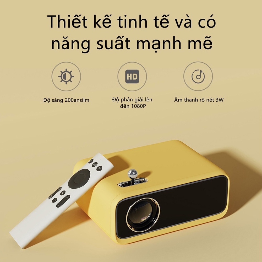 Máy chiếu trẻ em Wanbo Mini Yellow