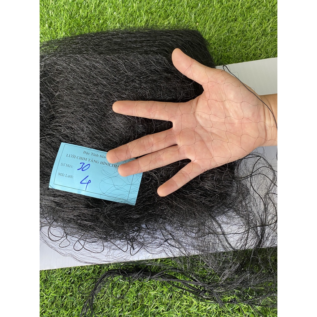 30m lưới 4p bẫy chim tàng hình thái lan . cao 6m 5 dây 4 túi . chuyên bẫy sẻ , mào ...vv