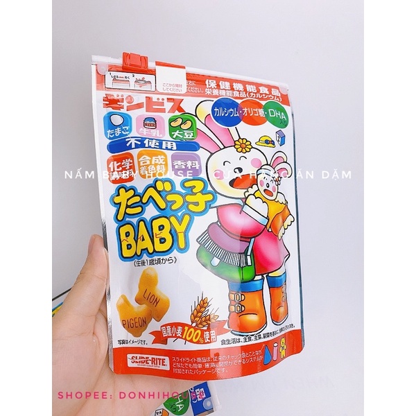 Bánh quy DHA siêu thơm ngon dành cho bé ăn dặm từ 12 tháng