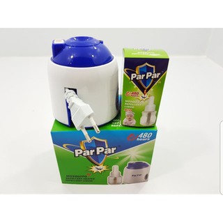 ( 1 MÁY + 2 LỌ DẦU 480H VỎ XANH ) MÁY ĐUỔI MUỖI PARPAR DÂY RÚT