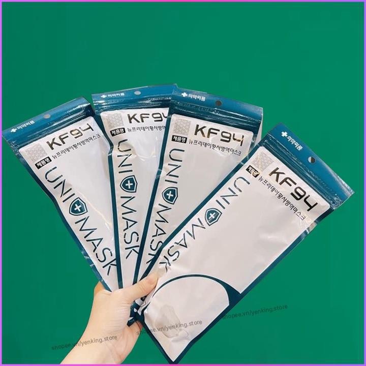 Khẩu trang Uni Mask, tiêu chuẩn Hàn quốc KF94, gói 10 chiếc [UNM]
