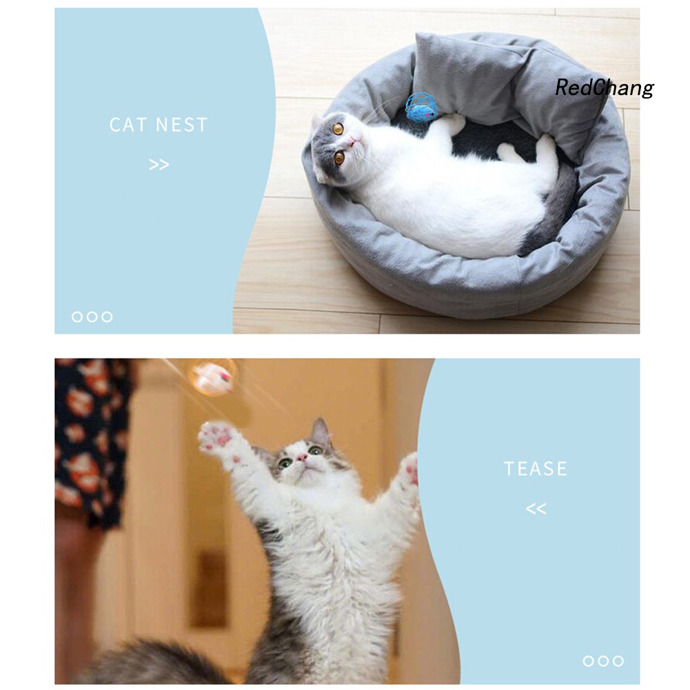 Chuột Bông Đồ Chơi Cho Mèo Cưng