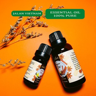 Tinh dầu Quế Jalan 50ml | Cinnamon Essential Oil | Thơm phòng khử mùi đuổi muỗi | Có kiểm định