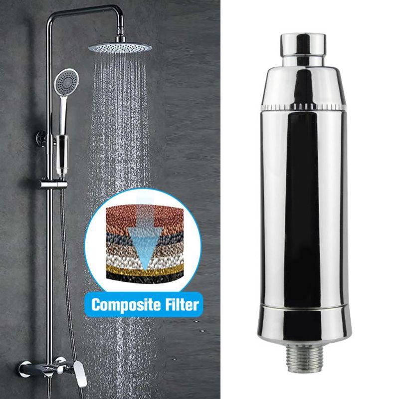 Đầu Lọc Nước Tắm Giúp Da Mềm Mại Loại Bỏ Clo