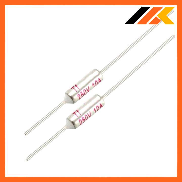 Cầu Chì Nhiệt 10A 250VCC 185 Độ - Cầu Chì Nồi Cơm Điện